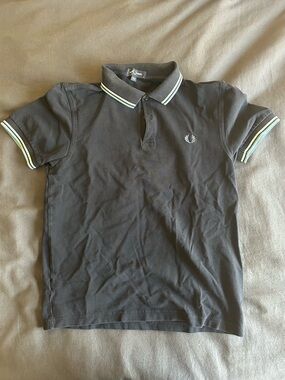 Fred Perry Men's Navy Twin Tipped Polo Shirt